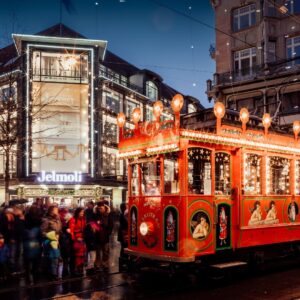 Märlitram, el Tranvia de Papá Noel en Zurich ©David Biedert / Jelmoli