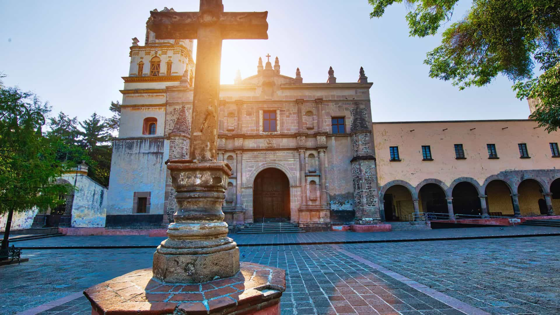 Església de Sant Joan Baptista a Coyoacán.