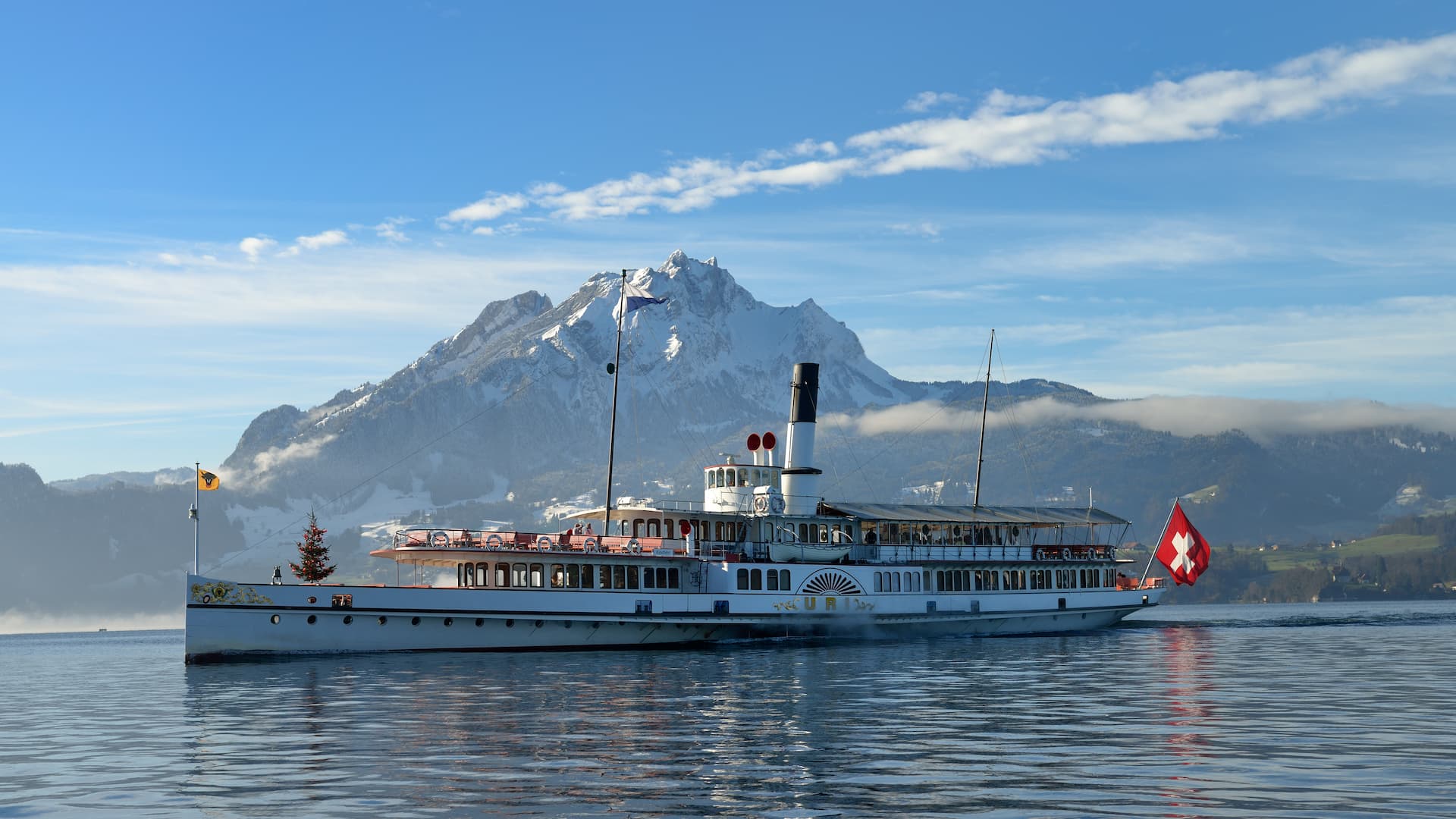 Vaixell de Rigi a Lucerna. Foto: SGV