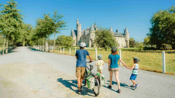 Castillos de Flandes en bici