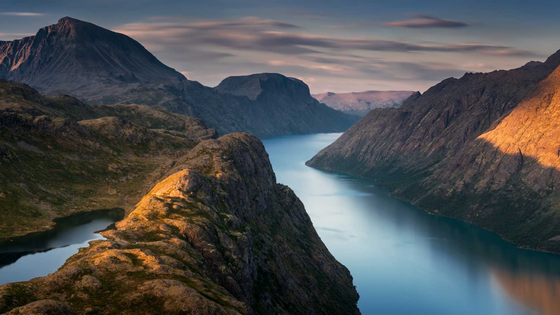 Gjende, en el Parque Nacional Jotunheimen