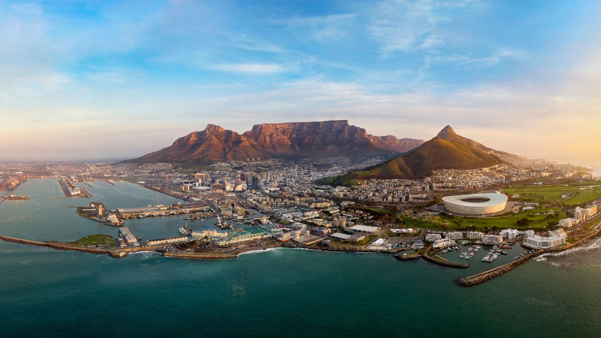 Ciudad del Cabo. Vista Panorámica.