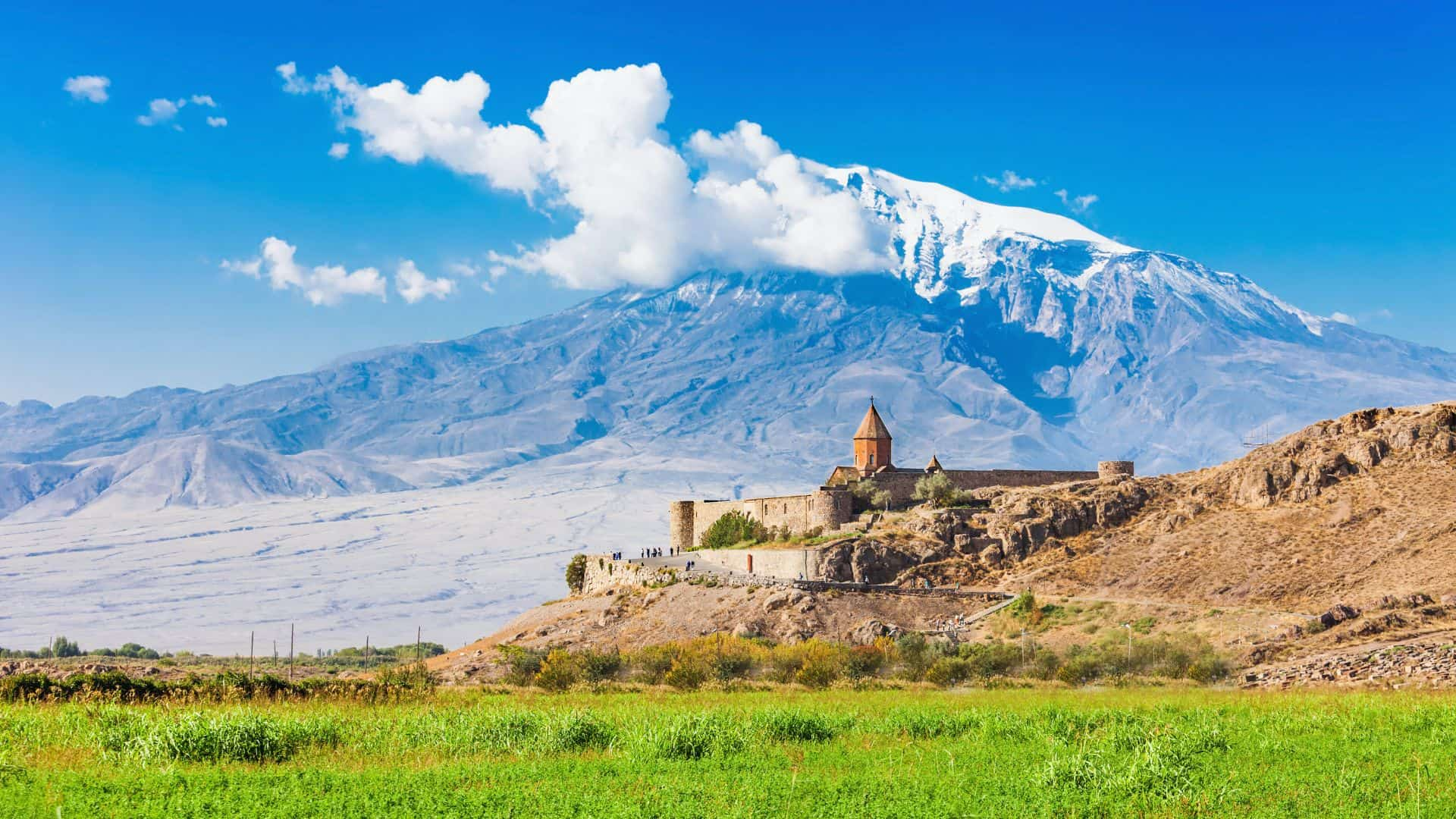 Khor Virap y el Monte Ararat