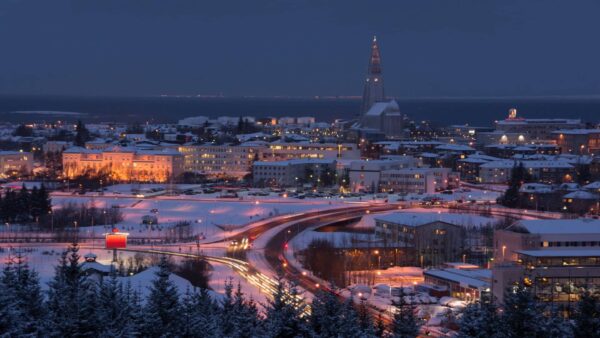 Reykjavik en Invierno