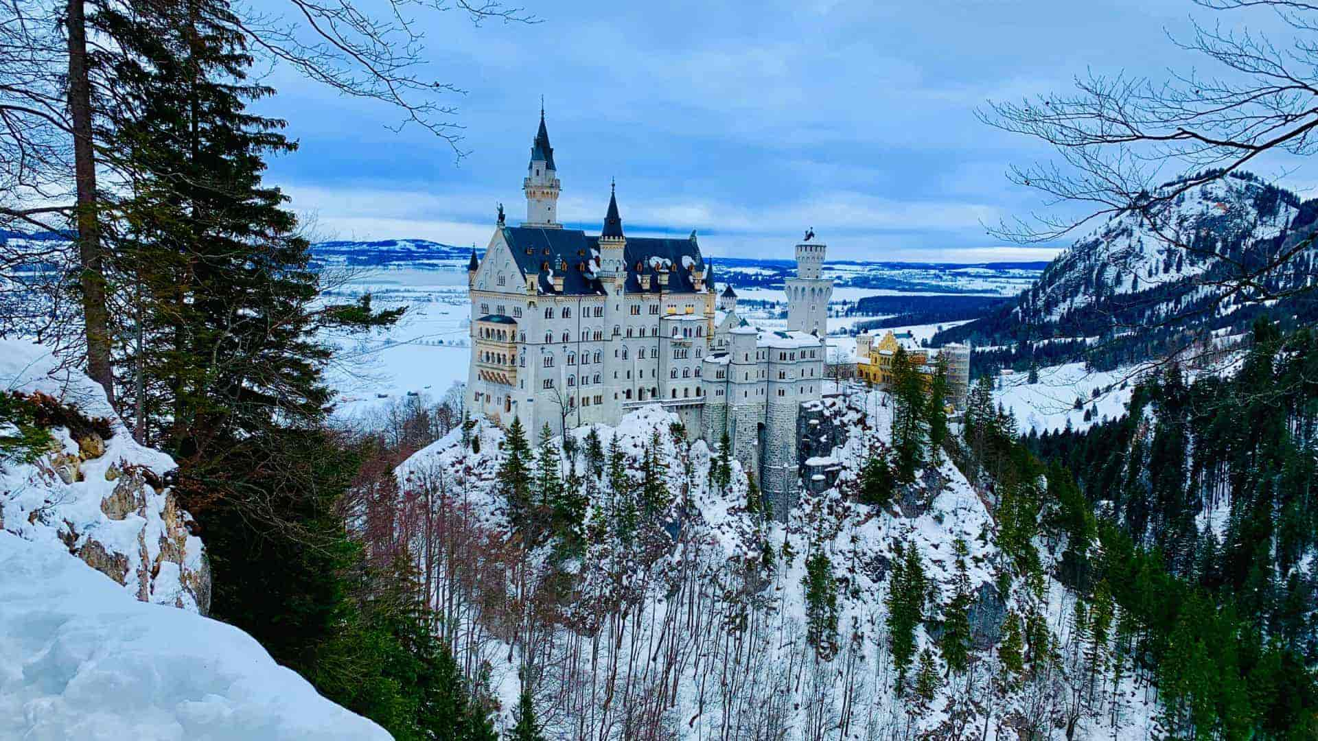 Castillo del Rey Loco en Invierno