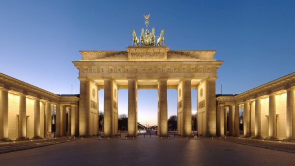 Puerta de Brandenburgo en Berlín